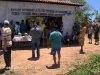 Visita  horta da comunidade Campos Dourados