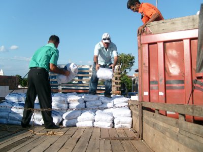 Entrega de sementes