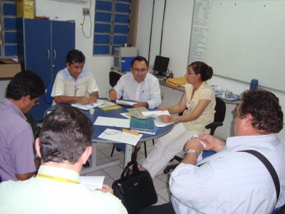 Reunio sobre barra de cereais