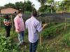 Visita ao campo horta Aves Verdes, em Teresina.