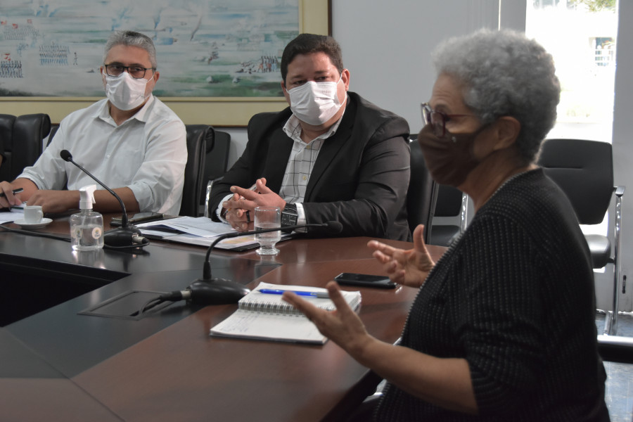 Reunio da equipe Emater PI com governadora Regina Sousa